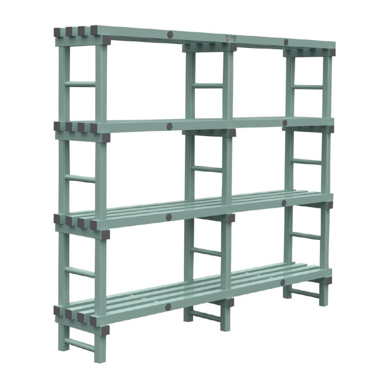 Rayonnage - L 2000 x P 400 mm - FourniResto Rayonnage - L 2000 x P 400 mm - FourniResto