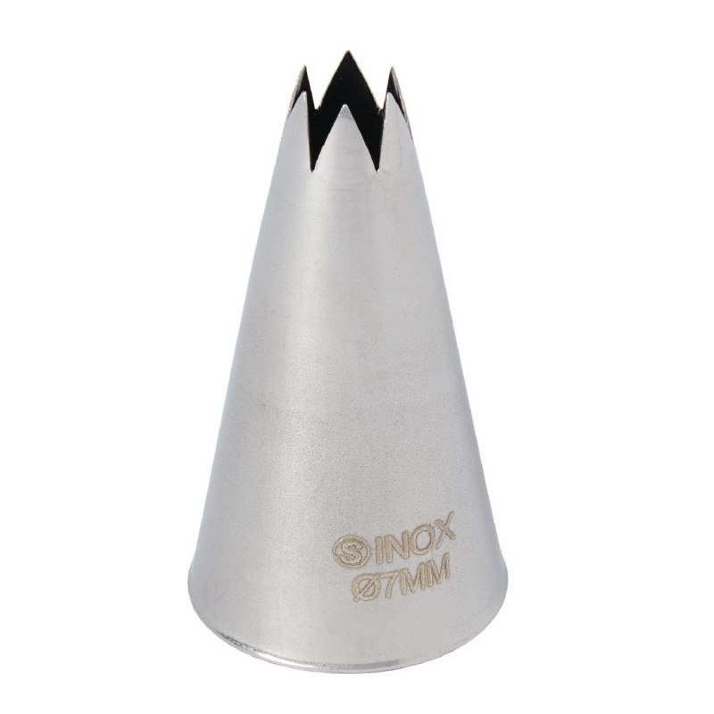 7mm fluted stainless steel socket - Schneider - Fourniresto 7mm fluted stainless steel socket - Schneider - Fourniresto