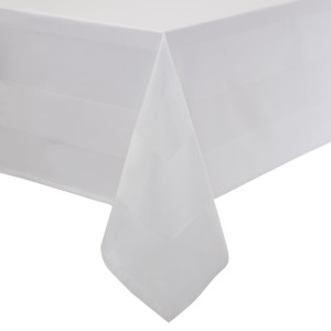 Valge satiinist pael 1140 x 1140mm - Mitre Luxury - Fourniresto