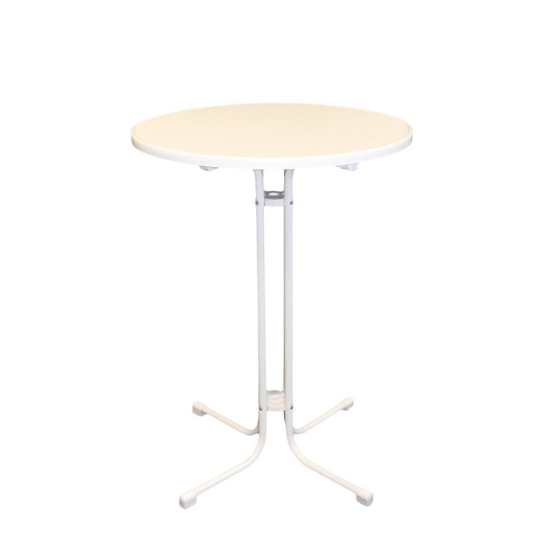 Mange-Debout Limburg Blanc 80 Cm - FourniResto - Fourniresto Mange-Debout Limburg Blanc 80 Cm - FourniResto - Fourniresto