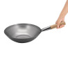Wok terasest - 33 cm - Vogue - Fourniresto