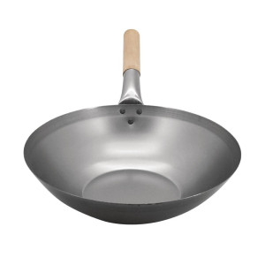 Wok terasest - 33 cm - Vogue - Fourniresto