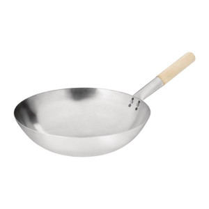 Wok-kooniline - 35,6 cm - Vogue - Fourniresto