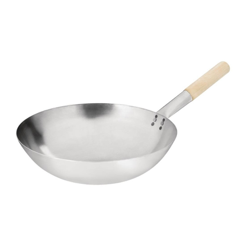 Wok-kooniline - 35,6 cm - Vogue - Fourniresto