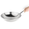 Wok-kooniline - 35,6 cm - Vogue - Fourniresto