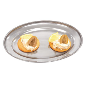 Ovaline serveerimisalus Olympia - 200 x 150 mm - Fourniresto