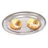 Ovaline serveerimisalus Olympia - 200 x 150 mm - Fourniresto
