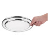 Ovaalne roostevabast terasest serveerimisalus - 250mm - Olympia - Fourniresto