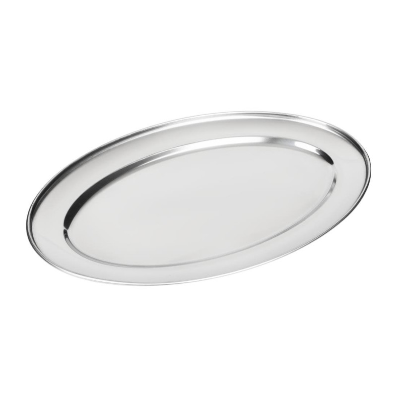 Ovaalne roostevabast terasest serveerimisalus - 407mm - Olympia - Fourniresto Ovaalne roostevabast terasest serveerimisalus - 407mm - Olympia - Fourniresto