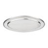 Ovaalne roostevabast terasest serveerimisalus - 660mm - Olympia - Fourniresto