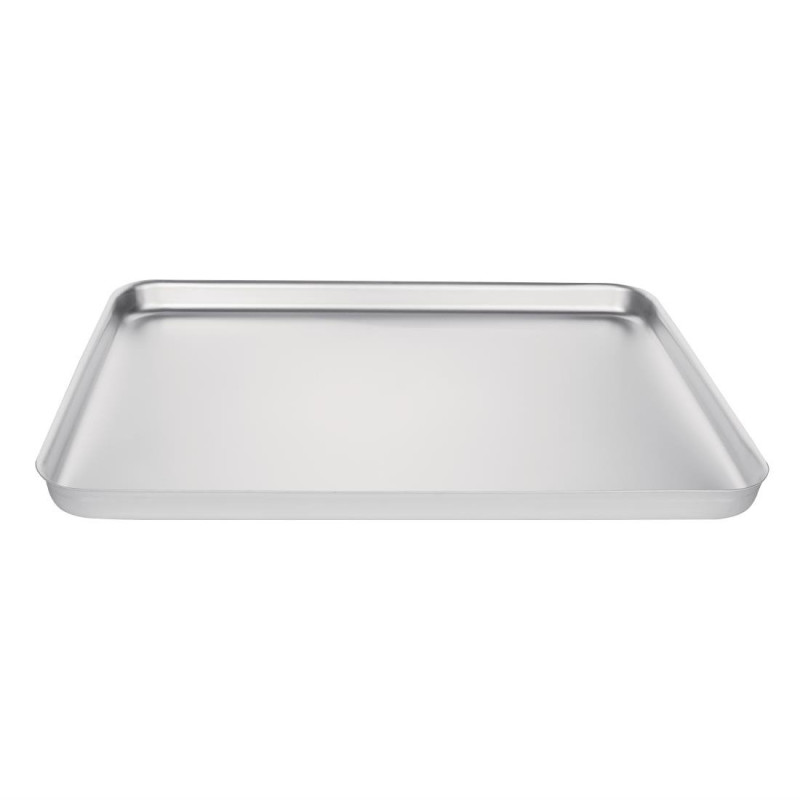 Aluminum Baking Tray - L 610 mm - Vogue Aluminum Baking Tray - L 610 mm - Vogue