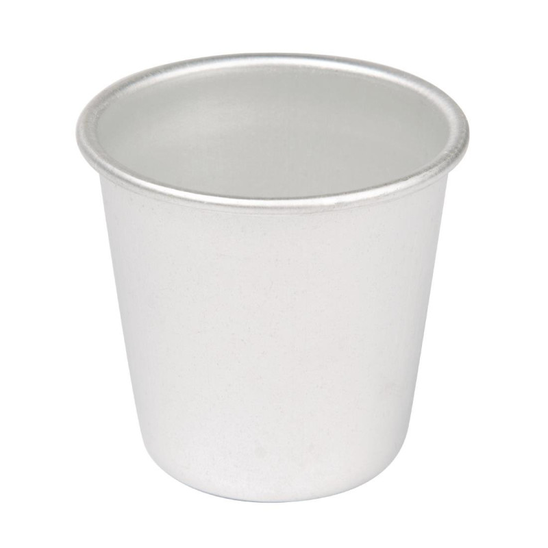 Aluminium Dariole Mould - 120ml - Vogue Aluminium Dariole Mould - 120ml - Vogue