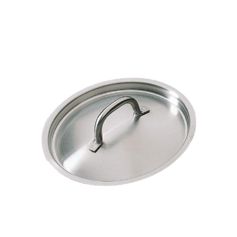 Couvercle en Acier Inoxydable - Ø 240mm - Bourgeat Couvercle en Acier Inoxydable - Ø 240mm - Bourgeat