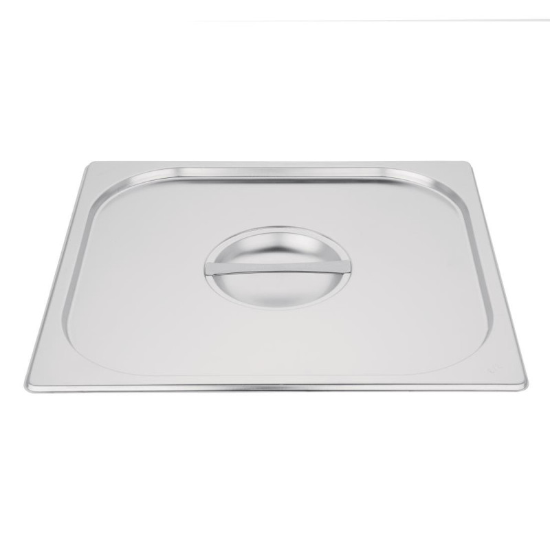 Stainless Steel Lid - GN 2/3 - Vogue - Fourniresto Stainless Steel Lid - GN 2/3 - Vogue - Fourniresto