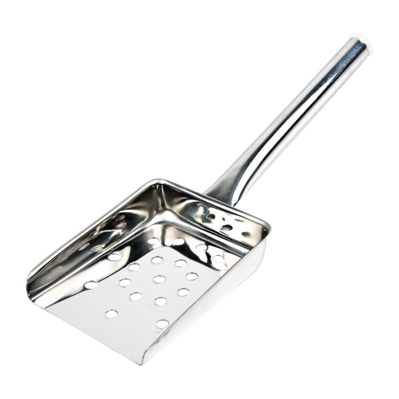 French: Pelle à frites manche cylindrique - Vogue - Fourniresto
English: French fries shovel with cylindrical handle - Vogue - F French: Pelle à frites manche cylindrique - Vogue - Fourniresto
English: French fries shovel with cylindrical handle - Vogue - F