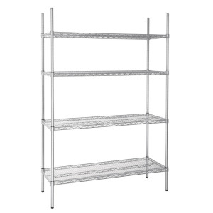 Modulaarne riiul 4 tasandiga - L 1220 x S 457 mm - Vogue