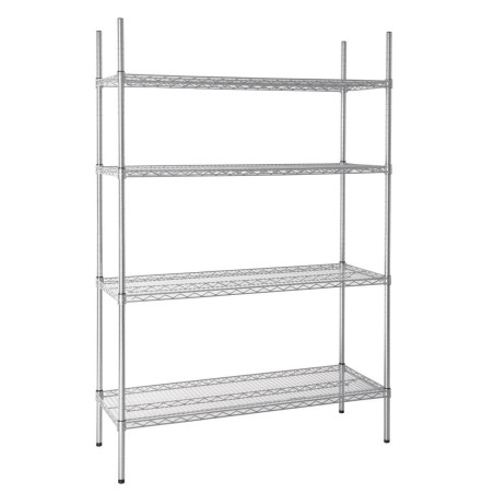 Modulaarne riiul 4 tasandiga - L 1220 x S 457 mm - Vogue
