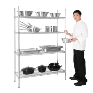 Modulaarne riiul 4 tasandiga - L 1220 x S 457 mm - Vogue