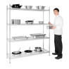 Modulaarne riiul 4 tasandiga - L 1525 x S 457 mm - Vogue