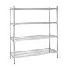 Modulaarne riiul 4 tasandiga - Kõrgus 1840mm - Vogue - Fourniresto