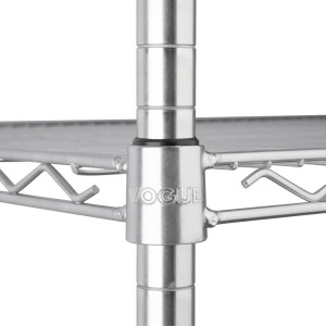 Modulaarne riiul 4 tasandiga - Kõrgus 1840mm - Vogue - Fourniresto