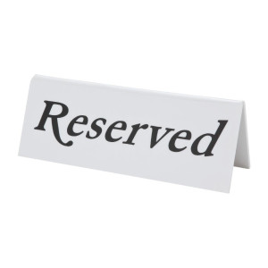 Lauajalale "reserveeritud" - 10 tk komplekt - Olympia - Fourniresto
