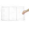 Ahju rest roostevabast terasest - L 530 x S 330mm - Vogue