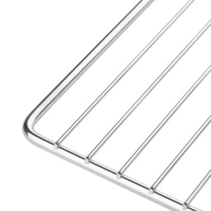 Ahju rest roostevabast terasest - L 530 x S 330mm - Vogue