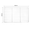 Ahju rest roostevabast terasest - L 530 x S 330mm - Vogue