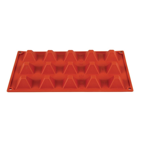 15 Pyramid Silicone Mould - Pavoni 15 Pyramid Silicone Mould - Pavoni