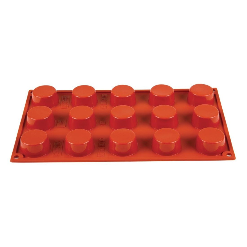 15 Small Silicone Petit-Fours Mold - Pavoni 15 Small Silicone Petit-Fours Mold - Pavoni