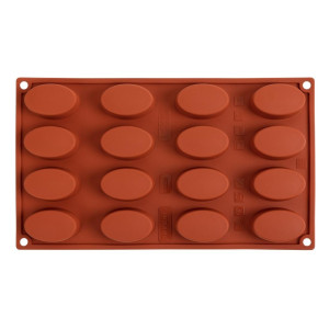 Moule 16 Ovaalset Silikoonvormi Formaflex - GN 1/3 - Pavoni