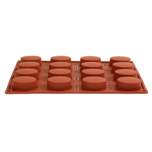 Moule 16 Ovaalset Silikoonvormi Formaflex - GN 1/3 - Pavoni