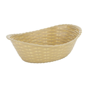 Ovaalne polüpropüleenist korv 215 x 160mm - Olympia KRISTALLON - Fourniresto