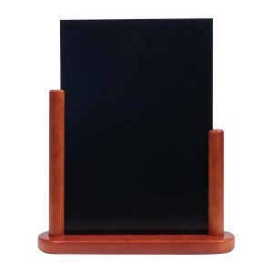 Lauasilt mahagoni viimistlusega 320 x 270mm - Securit - Fourniresto