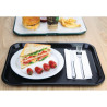 Iseteeninduse alusplaat 305 x 415mm must - Olympia KRISTALLON - Fourniresto