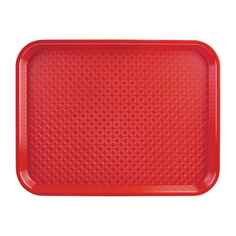 Self-Service Tray 305 X 415mm Red - Olympia KRISTALLON - Fourniresto Self-Service Tray 305 X 415mm Red - Olympia KRISTALLON - Fourniresto