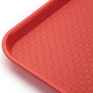 Iseteeninduse alusplaat 305 x 415 mm punane - Olympia KRISTALLON - Fourniresto