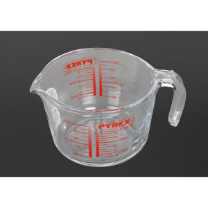 Mõõdetav klaasanum 1L - Pyrex - Fourniresto