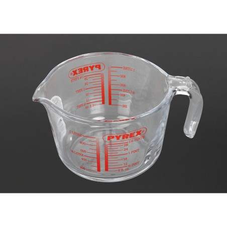 Mõõdetav klaasanum 1L - Pyrex - Fourniresto