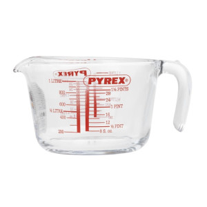 Mõõdetav klaasanum 1L - Pyrex - Fourniresto