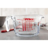 Mõõdetav klaasanum 1L - Pyrex - Fourniresto