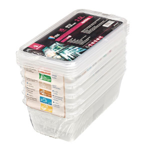 Hoiustamiskast GN1/3 Modulus intensiivseks kasutamiseks 5L - 5 tk komplektis - Bourgeat - Fourniresto