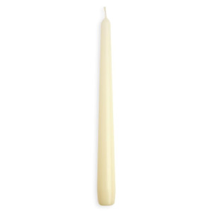 Koonuselised küünlad 254mm kreemikasvalged - FourniResto - Fourniresto