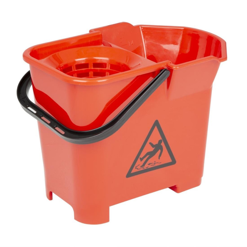 Punane ämbrisõelur 14L - Jantex - Fourniresto Punane ämbrisõelur 14L - Jantex - Fourniresto