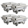 - 4 Chafing Dish Milan GN 1/1 komplekt - Olympia