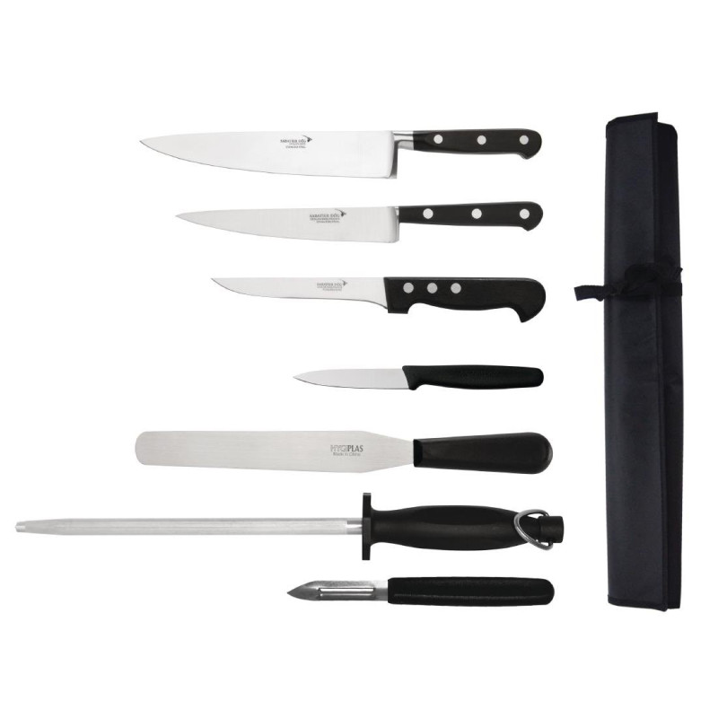 Set of 7 Knives with Case - DEGLON Set of 7 Knives with Case - DEGLON