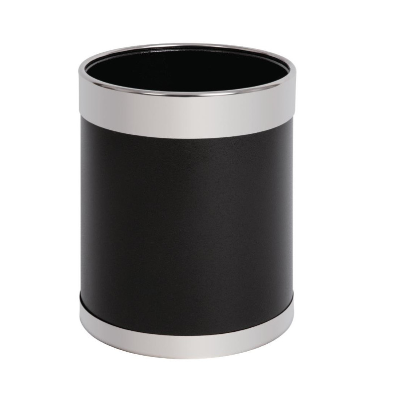 Trash can with silver border - Bolero - Fourniresto Trash can with silver border - Bolero - Fourniresto