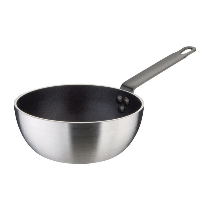 Non-stick Conical Saute Pan - Ø 200mm - Vogue Non-stick Conical Saute Pan - Ø 200mm - Vogue