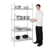 Riiul komplektis 4 tasandiga - L 915 x S 610 mm - Vogue